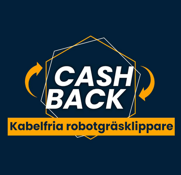 Cash Back Stiga kabelfria robotgräsklippare